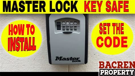 how to unlock key lock box